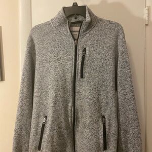 Sonoma Men's Gray Full-Zip Jacket